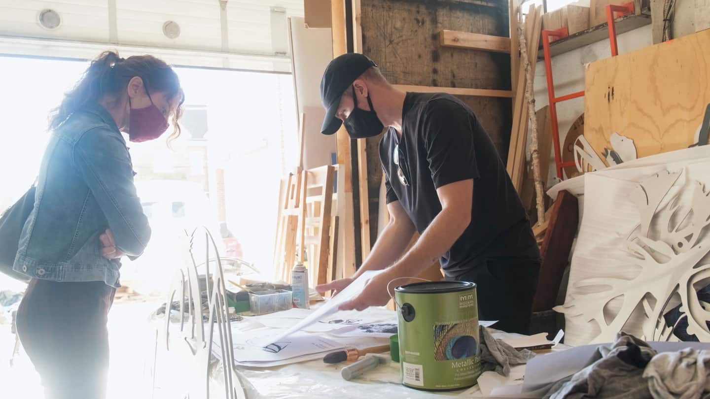 Story Tree, 2020, work in progress (Natalie MacNamara & Alex Fischer)